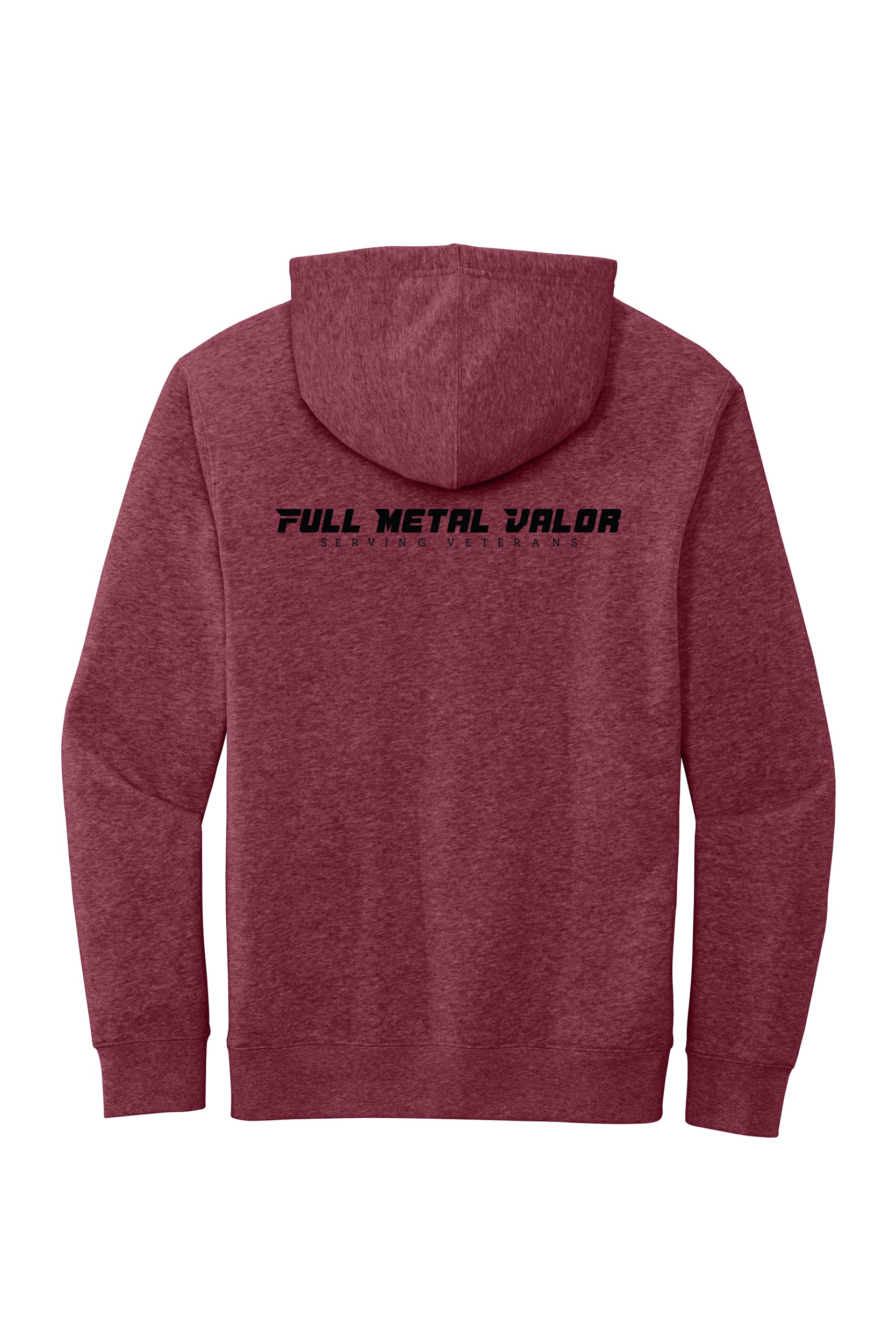 Full Metal Valor -  Dog Tag Adult Hoodie