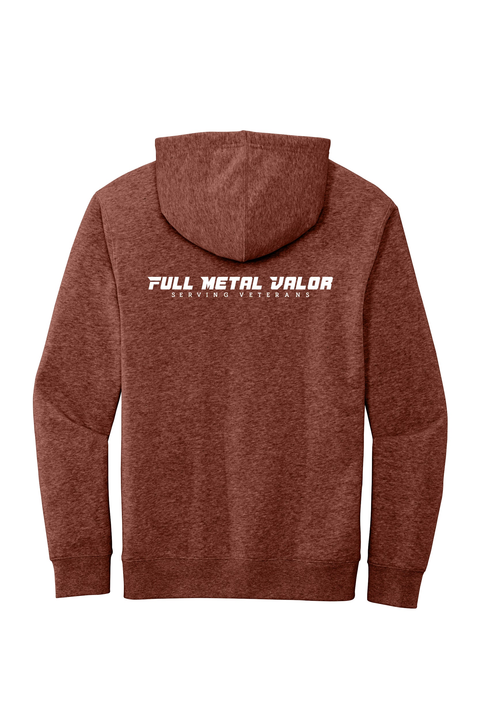 Full Metal Valor -  Dog Tag Adult Hoodie