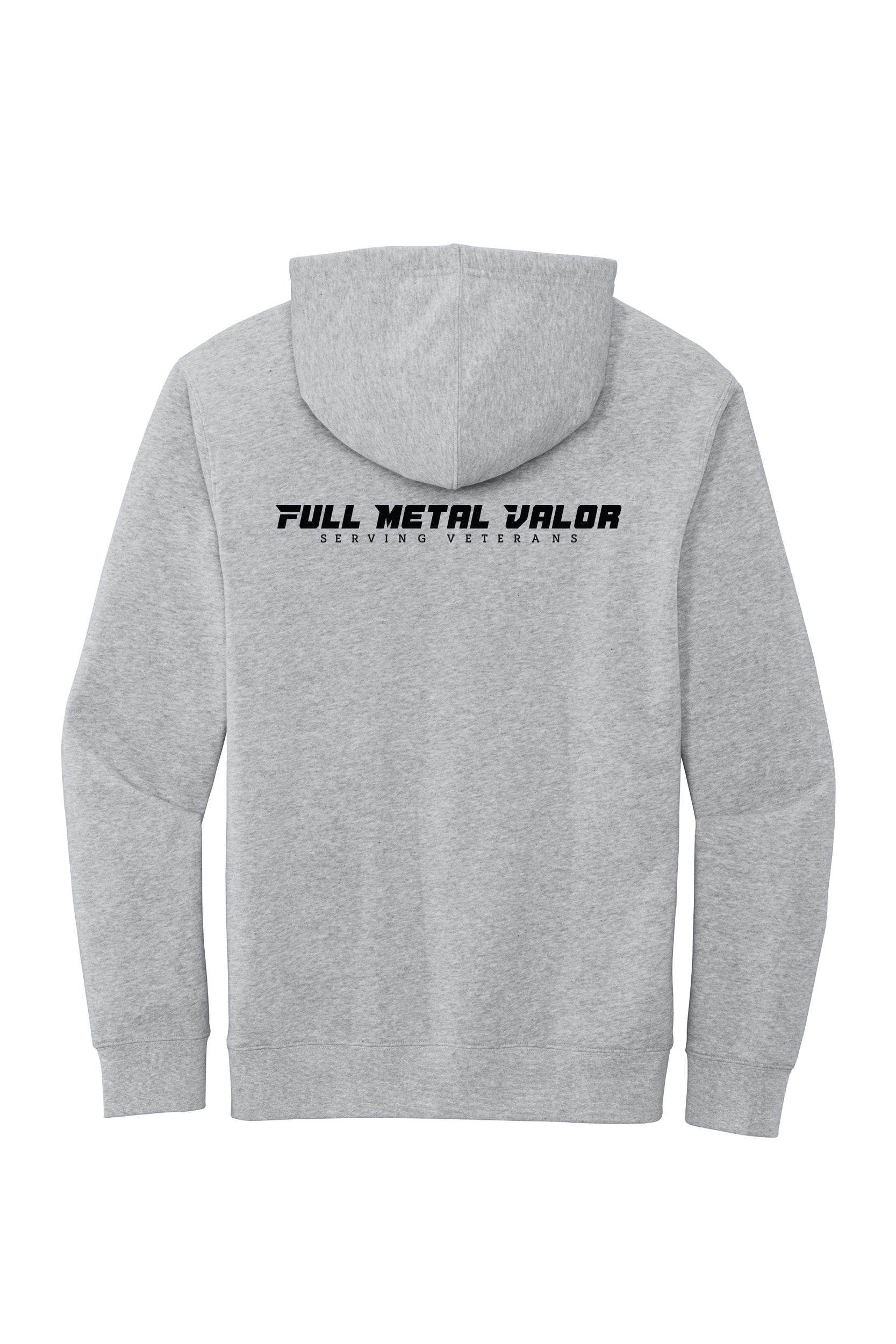 Full Metal Valor -  Dog Tag Adult Hoodie