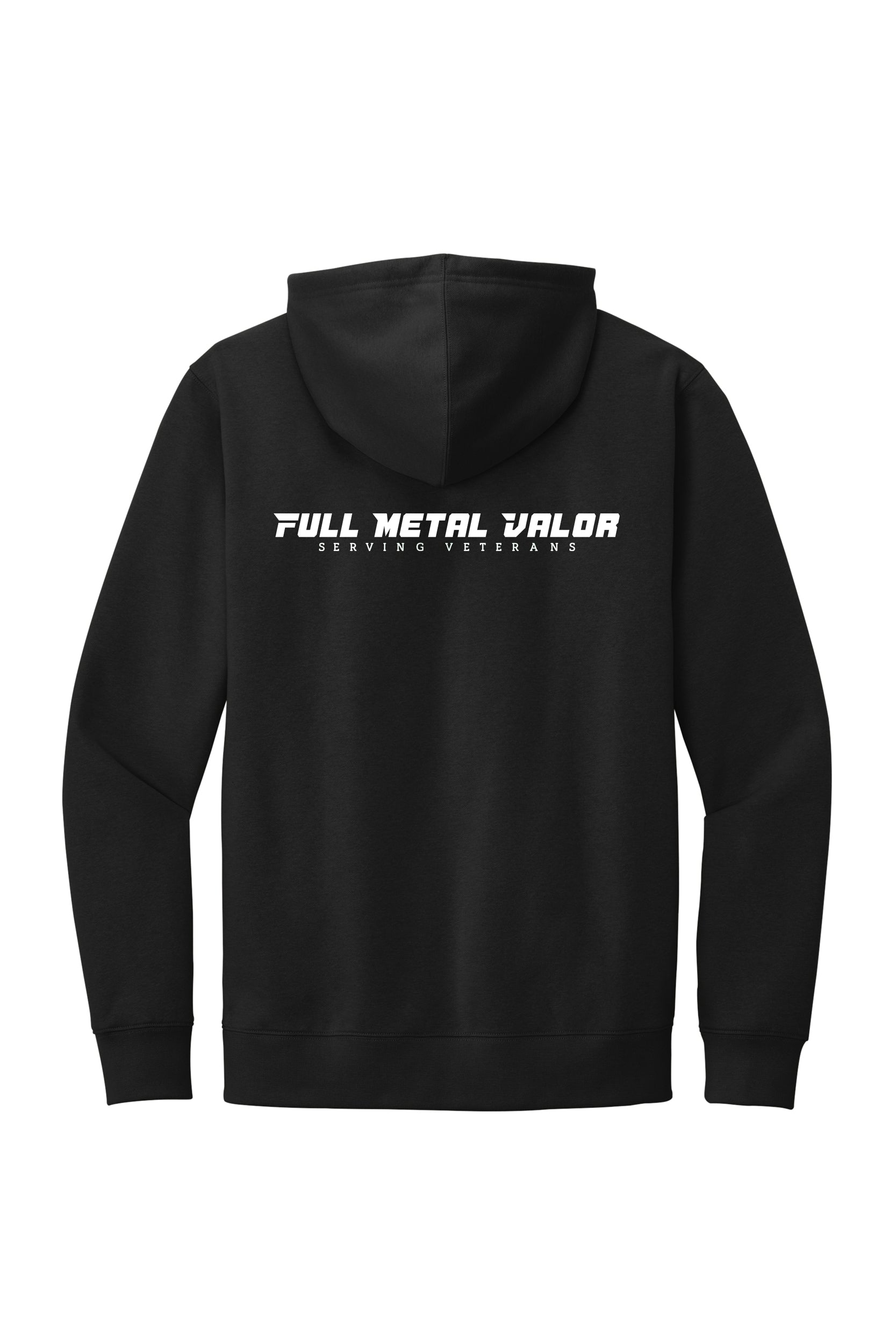 Full Metal Valor -  Dog Tag Adult Hoodie