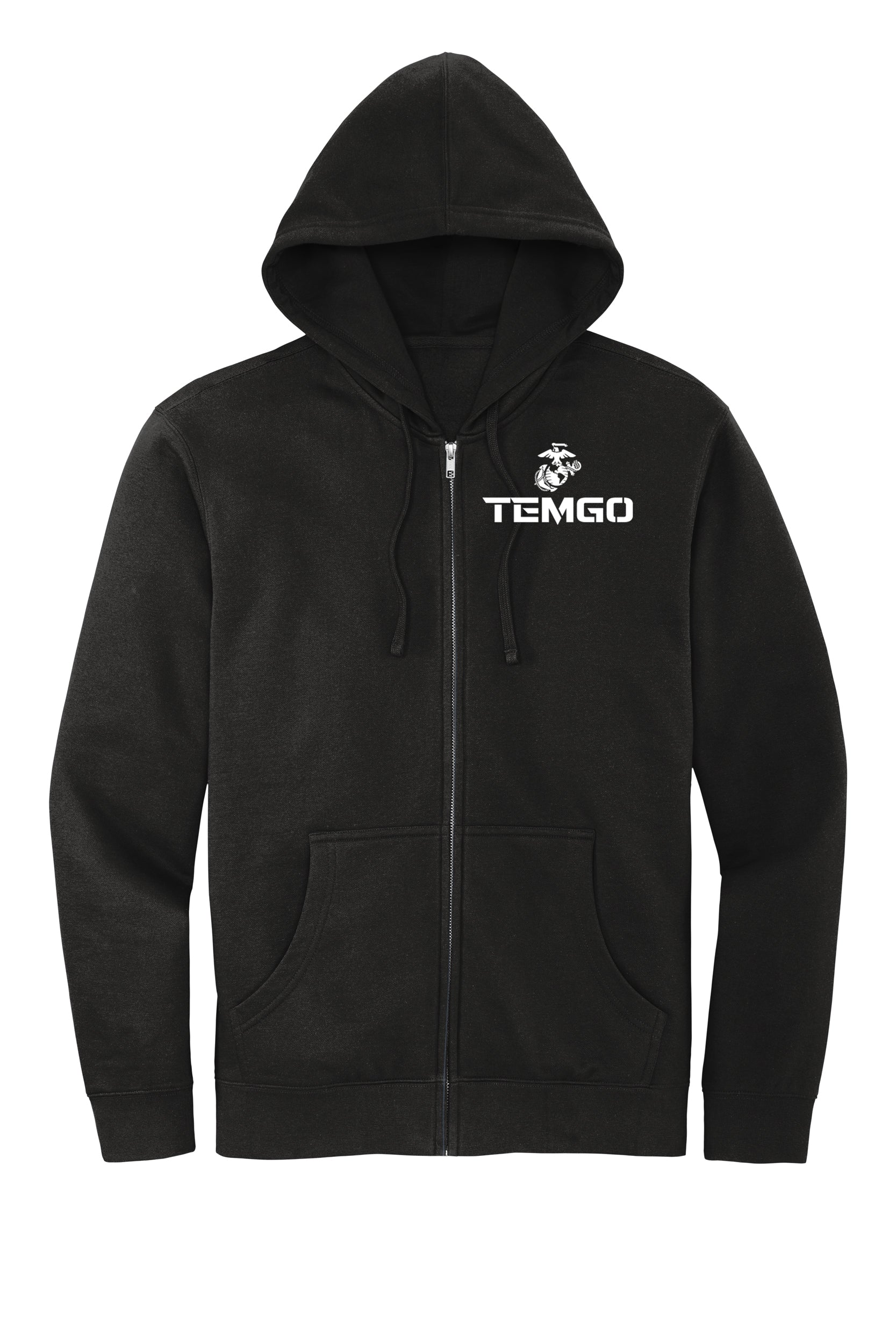 Full Metal Valor -  Temgo Adult Zip Up Hoodie