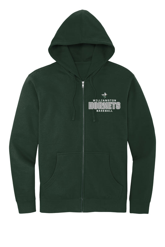 Williamston Baseball - Zip Up Hoodie