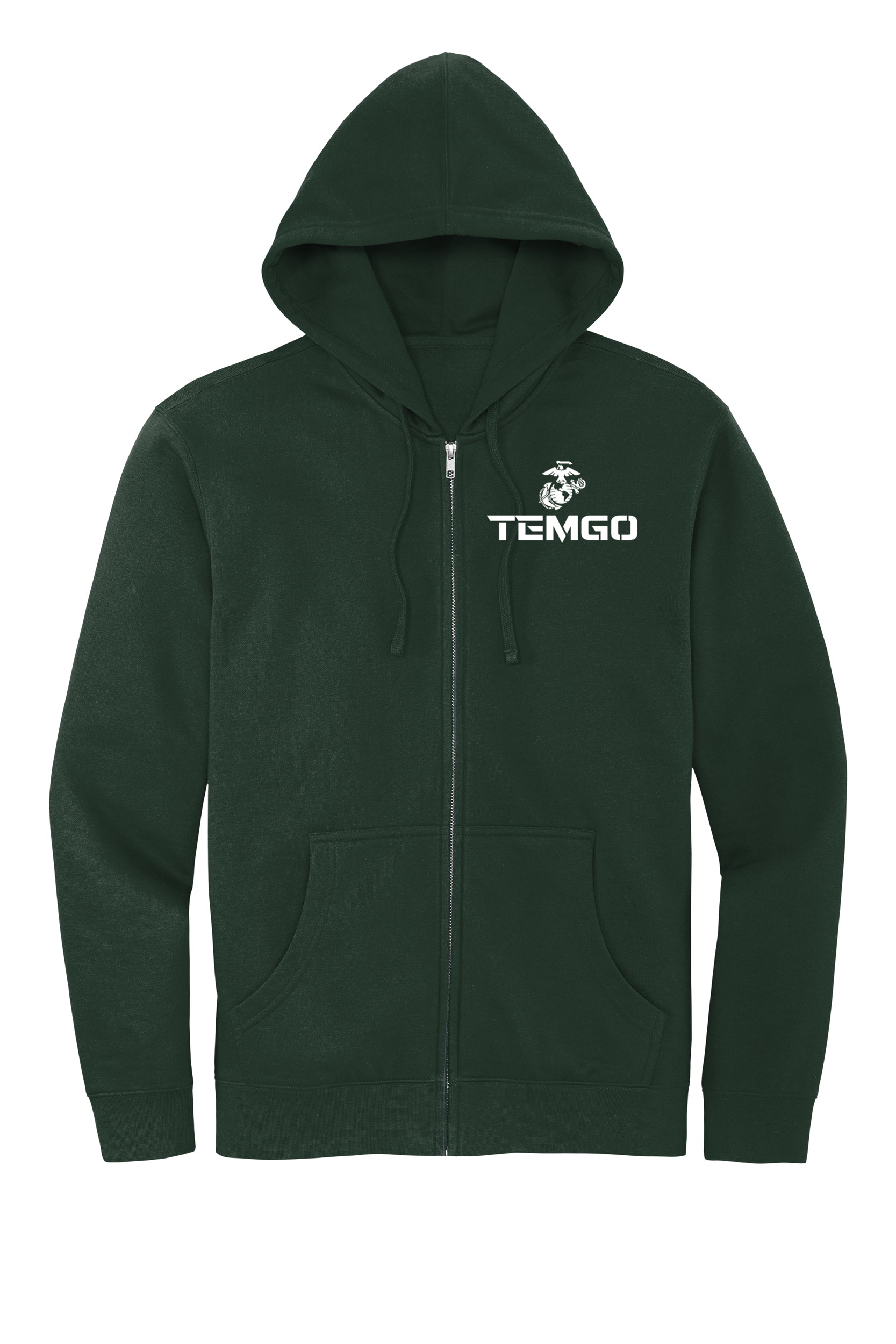 Full Metal Valor -  Temgo Adult Zip Up Hoodie