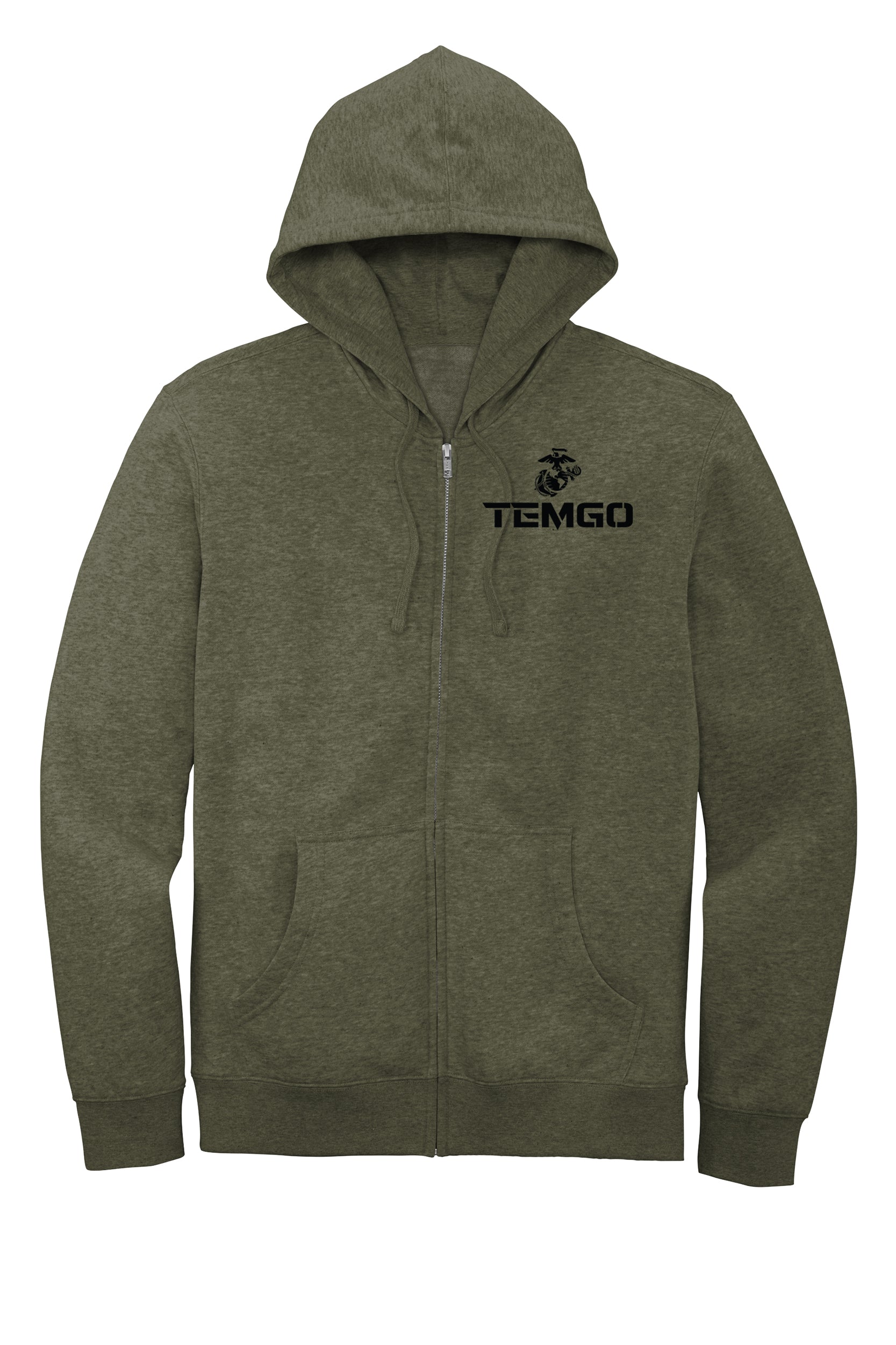 Full Metal Valor -  Temgo Adult Zip Up Hoodie