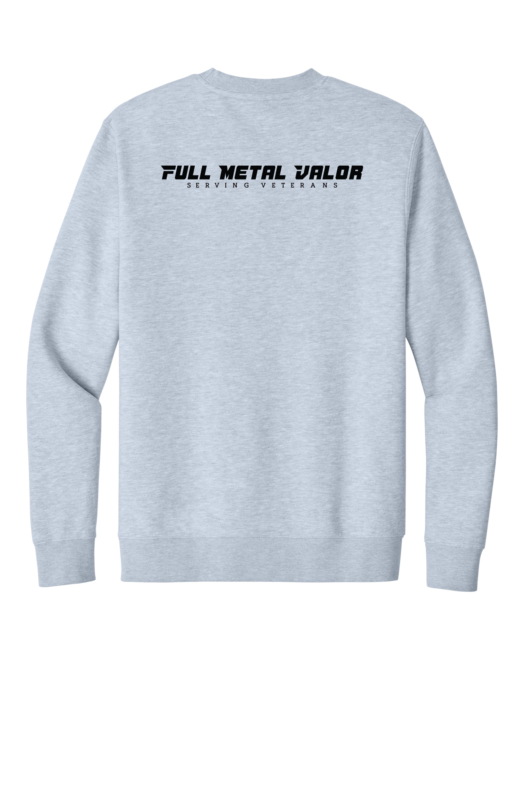 Full Metal Valor -  Dog Tag Adult Sweatshirt