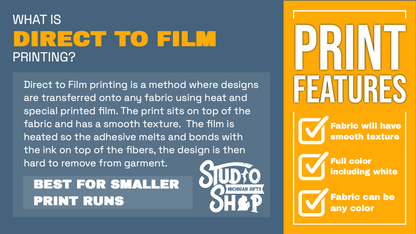 Custom DTF (Direct To Film) Colorful Reflective - Gang Sheet - Fine Lines/Small Details