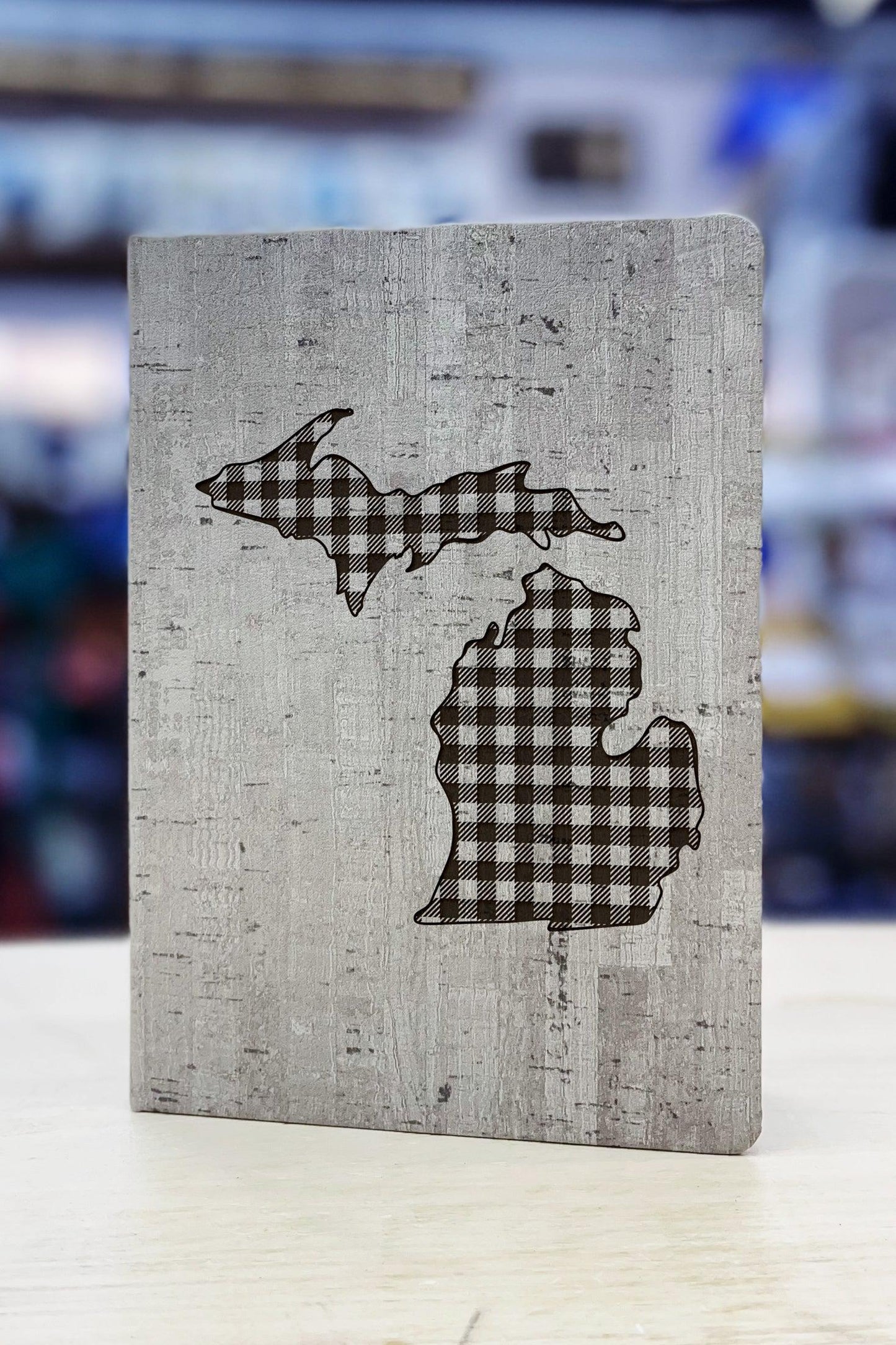 Plaid - Michigan - Leather Journal