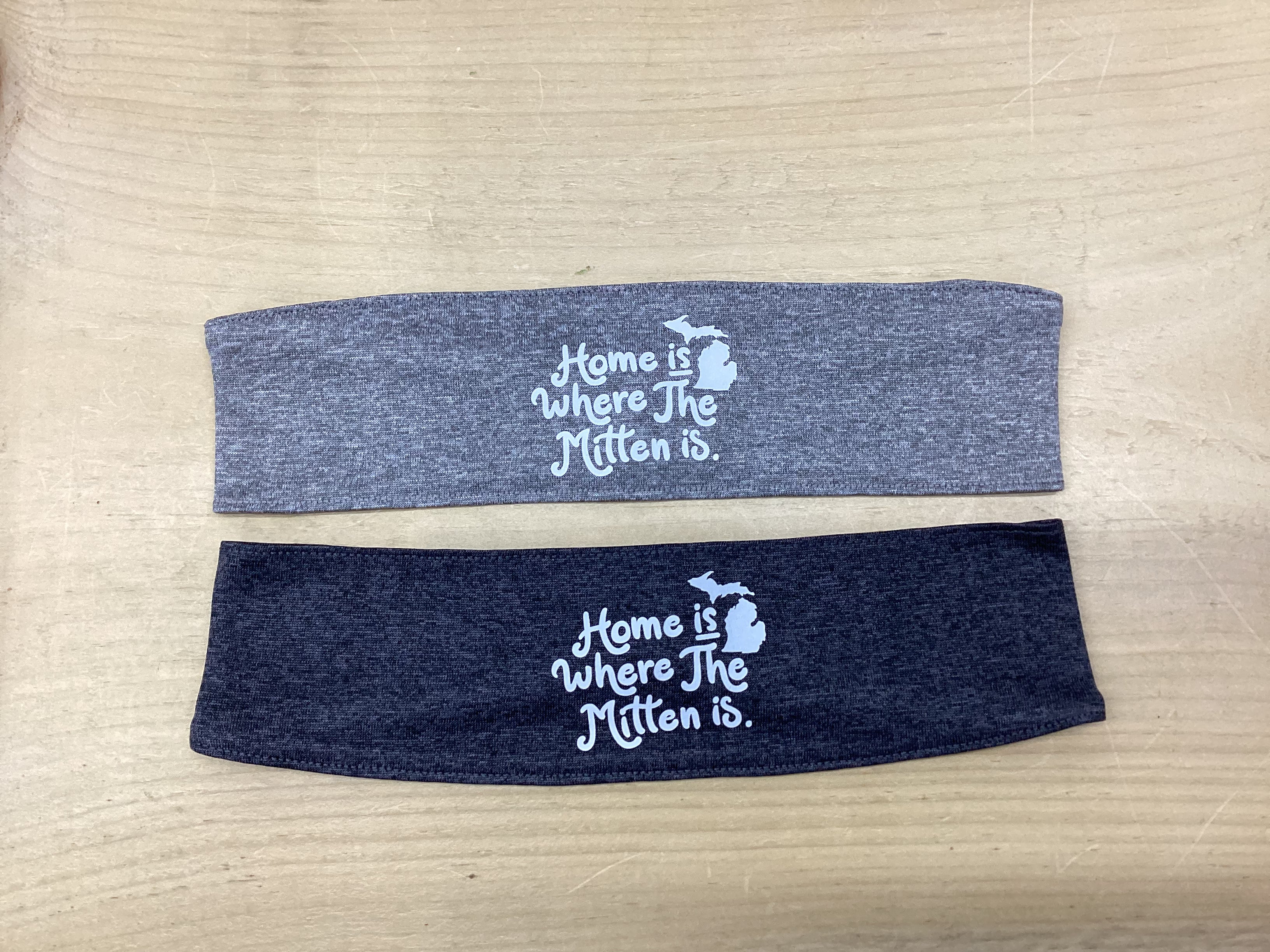 "Home is where the Mitten is" Michigan Headband
