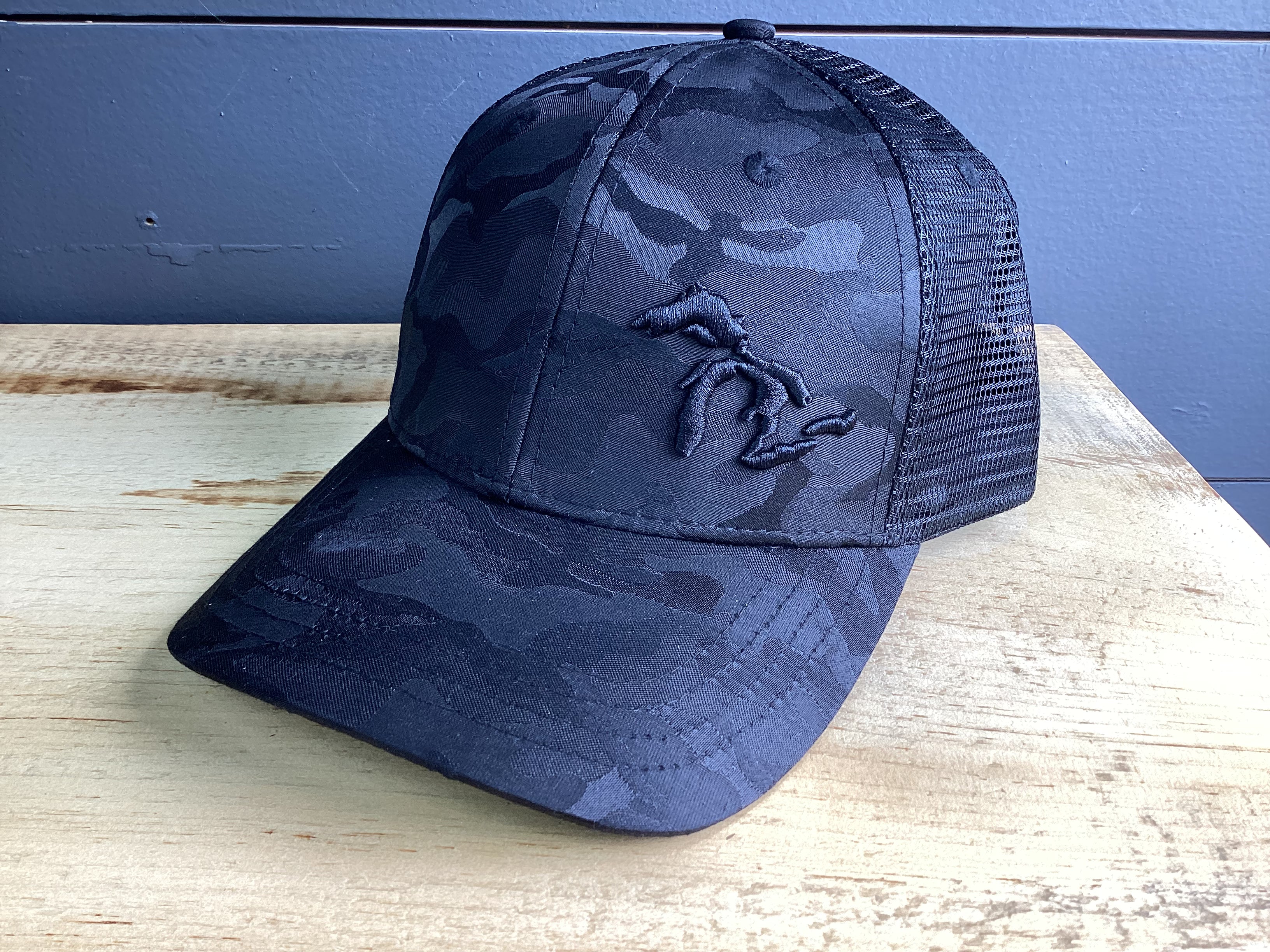 Great Lakes - Black Camo - Raised Embroidered Hat