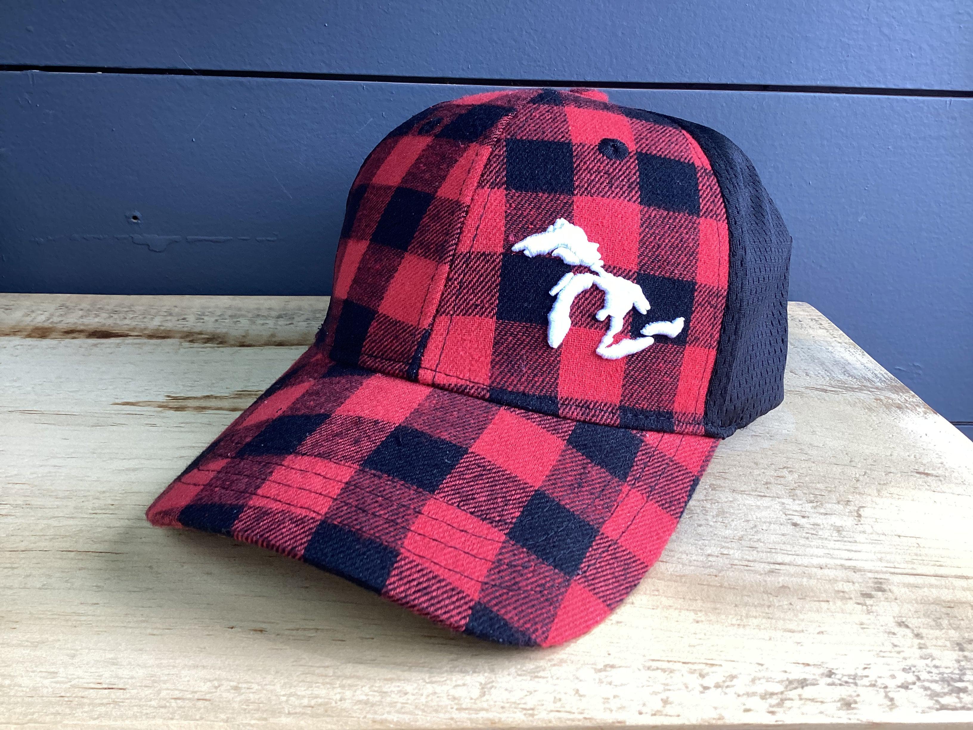 Great Lakes - Buffalo Plaid - Raised Embroidered Hat