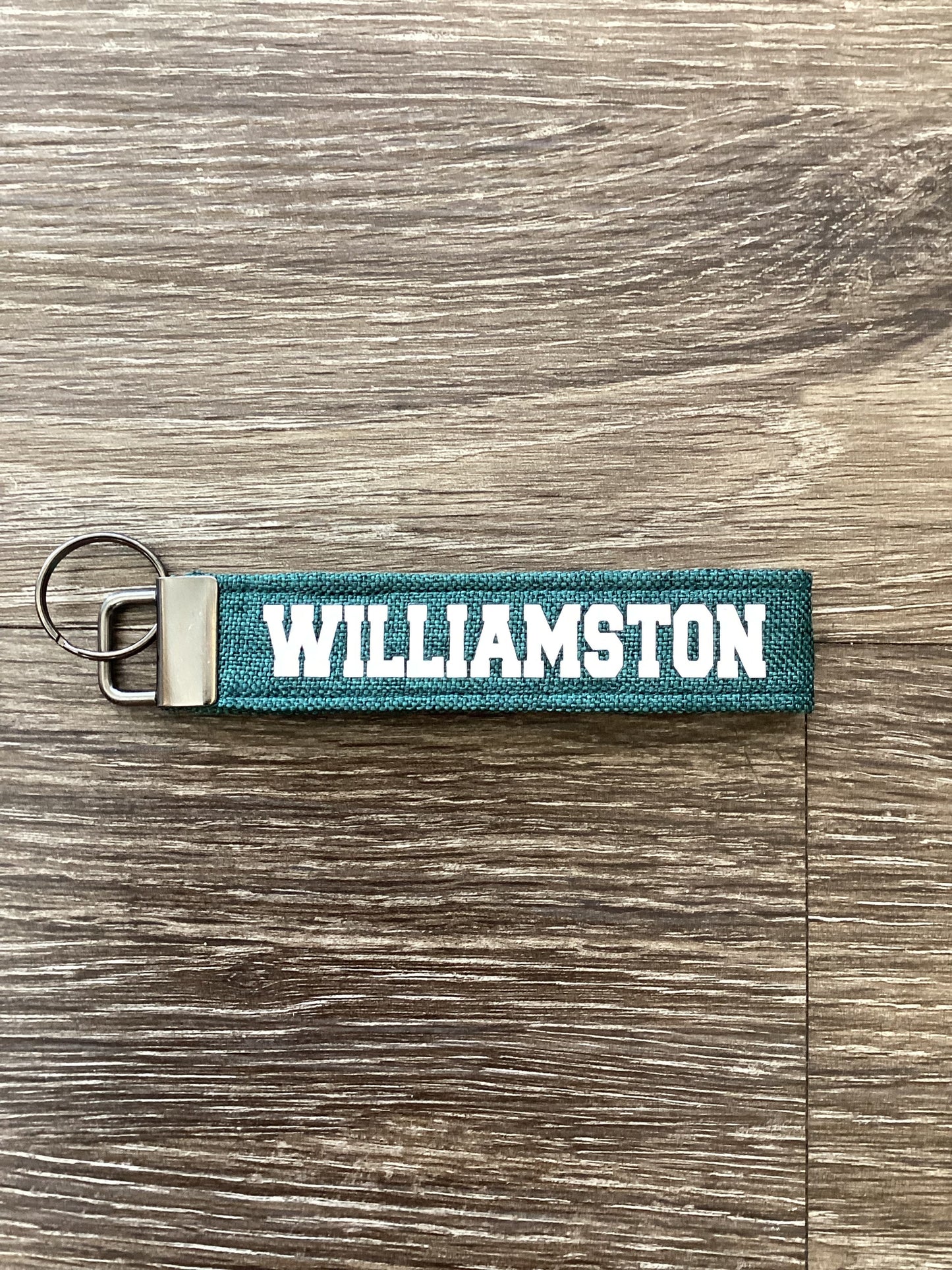 Heather Green Cloth Fob Keychain
