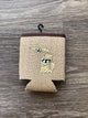 Mummy - Michigan - Burlap Koozie