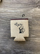 Deer - Outline - Michigan - Burlap Koozie