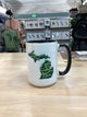 Michigan Snowy Christmas Tree - Michigan - Mug