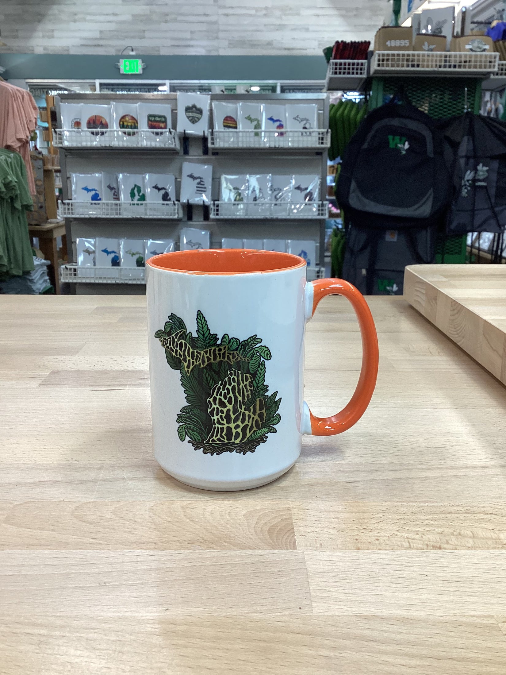 Michigan Morel Mushroom - Michigan - Mug