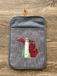 Plaid - Red - Lighthouse - Michigan - Rectangle Oven Mitt
