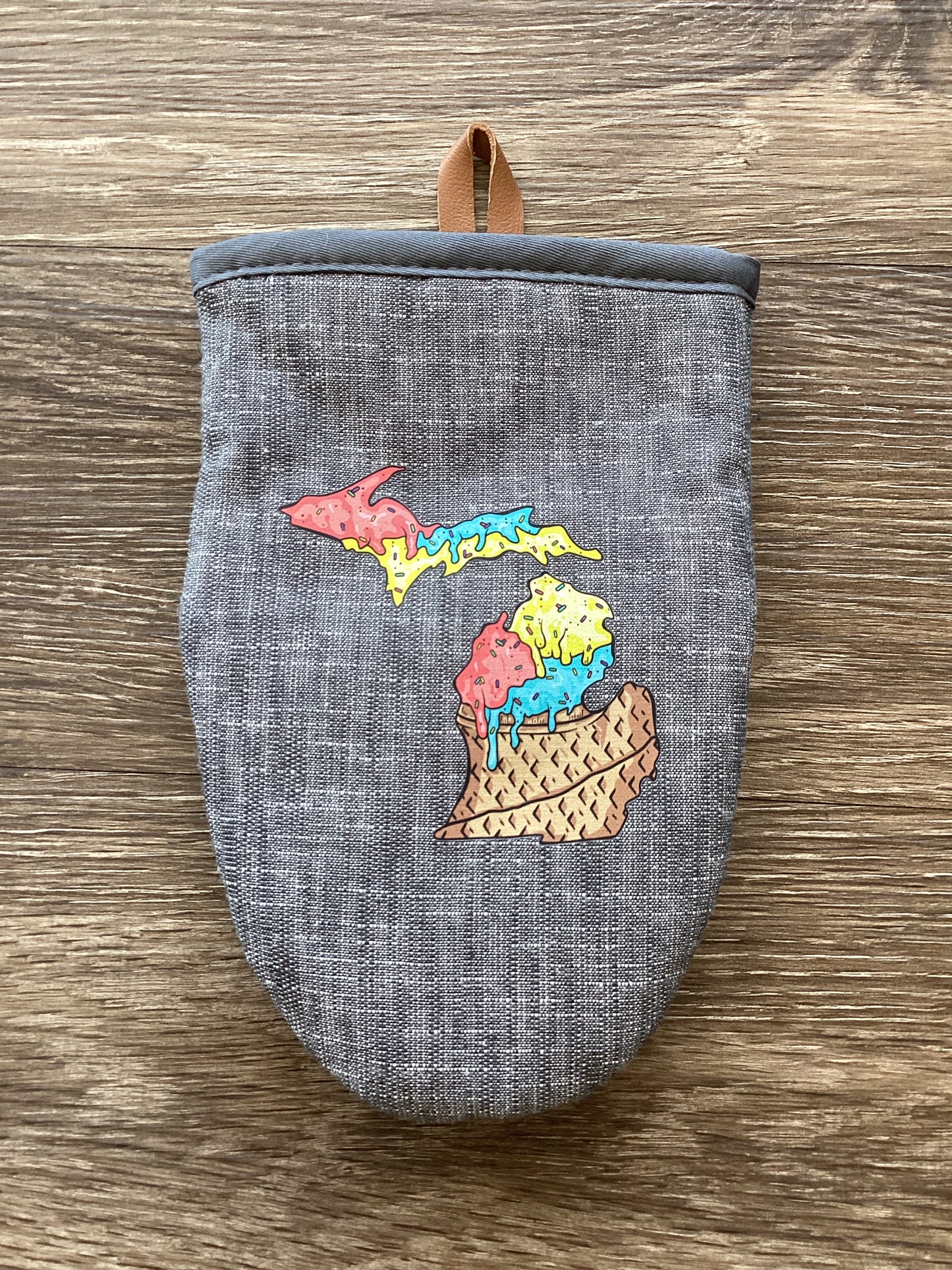 Superman Ice Cream - Michigan - Short Oven Mitt