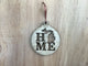 'Home' - Word - Wooden Engraved Ornament