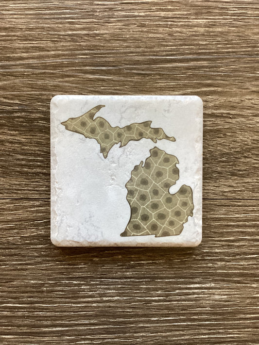 Petoskey - Michigan -  Ceramic Coaster