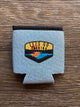 'Lets Go Fishing' - Word - Heather Blue Koozie