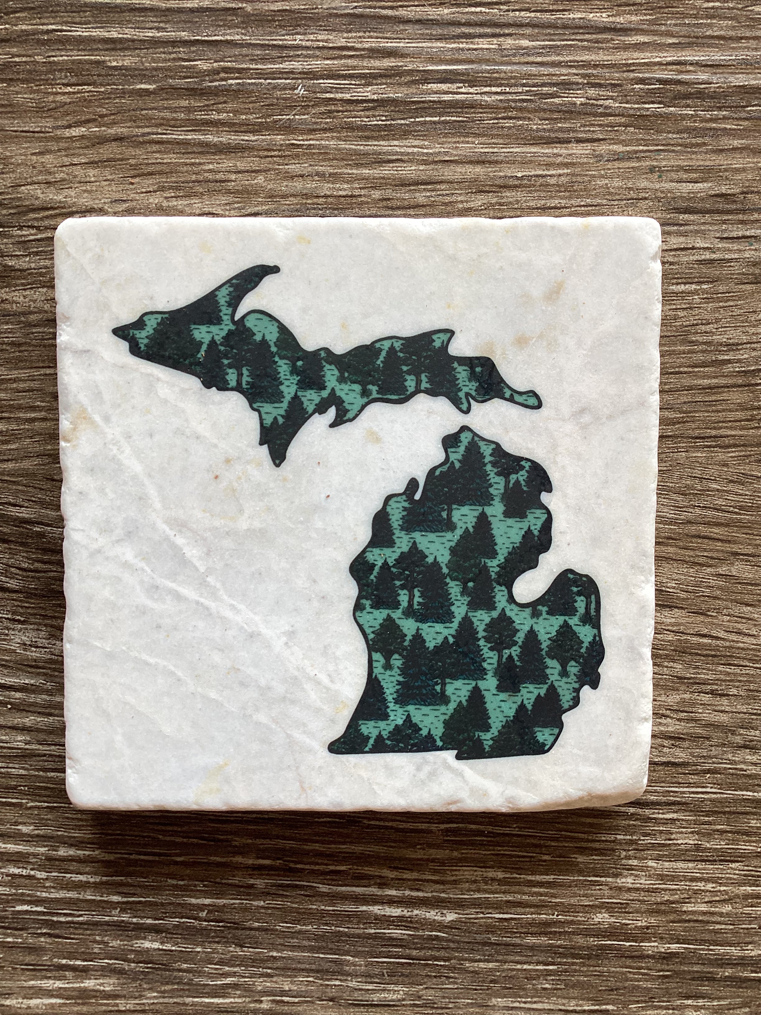 Forests Of Michigan - Michigan - Coaster