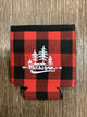 'Michigan' Forest - Buffalo Plaid Koozie