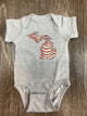 Christmas Cake - Michigan - Light Gray - Onesie