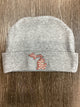 Christmas Cake - Light Gray - Infant Rib Cap