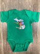 Christmas - Elf - Michigan - Kelly Green - Onesie