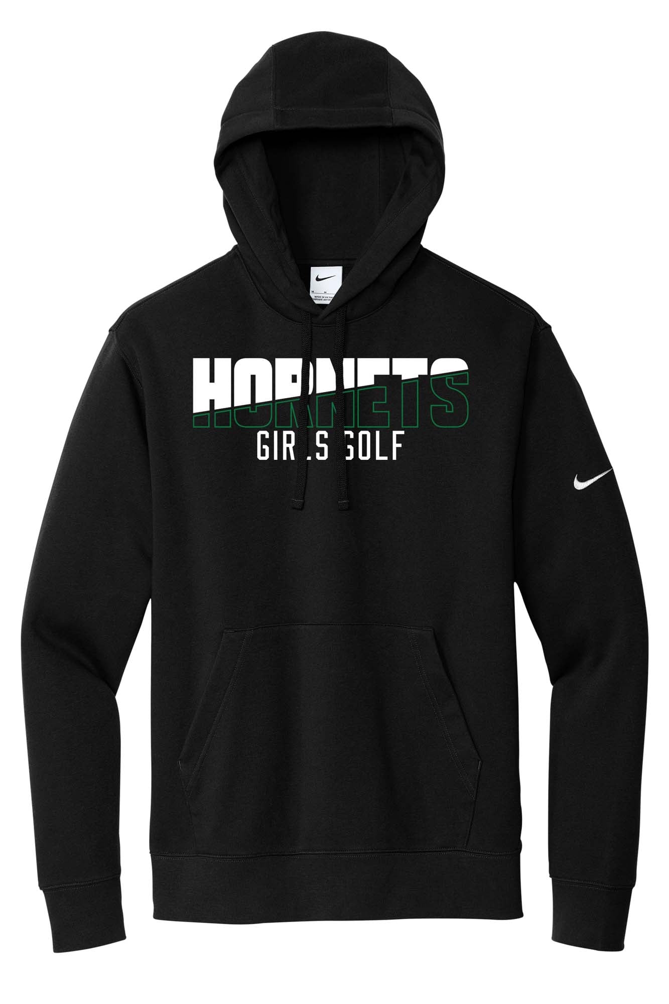 Hornets Girls Golf - 2025 - Nike Club Pullover Hoodie