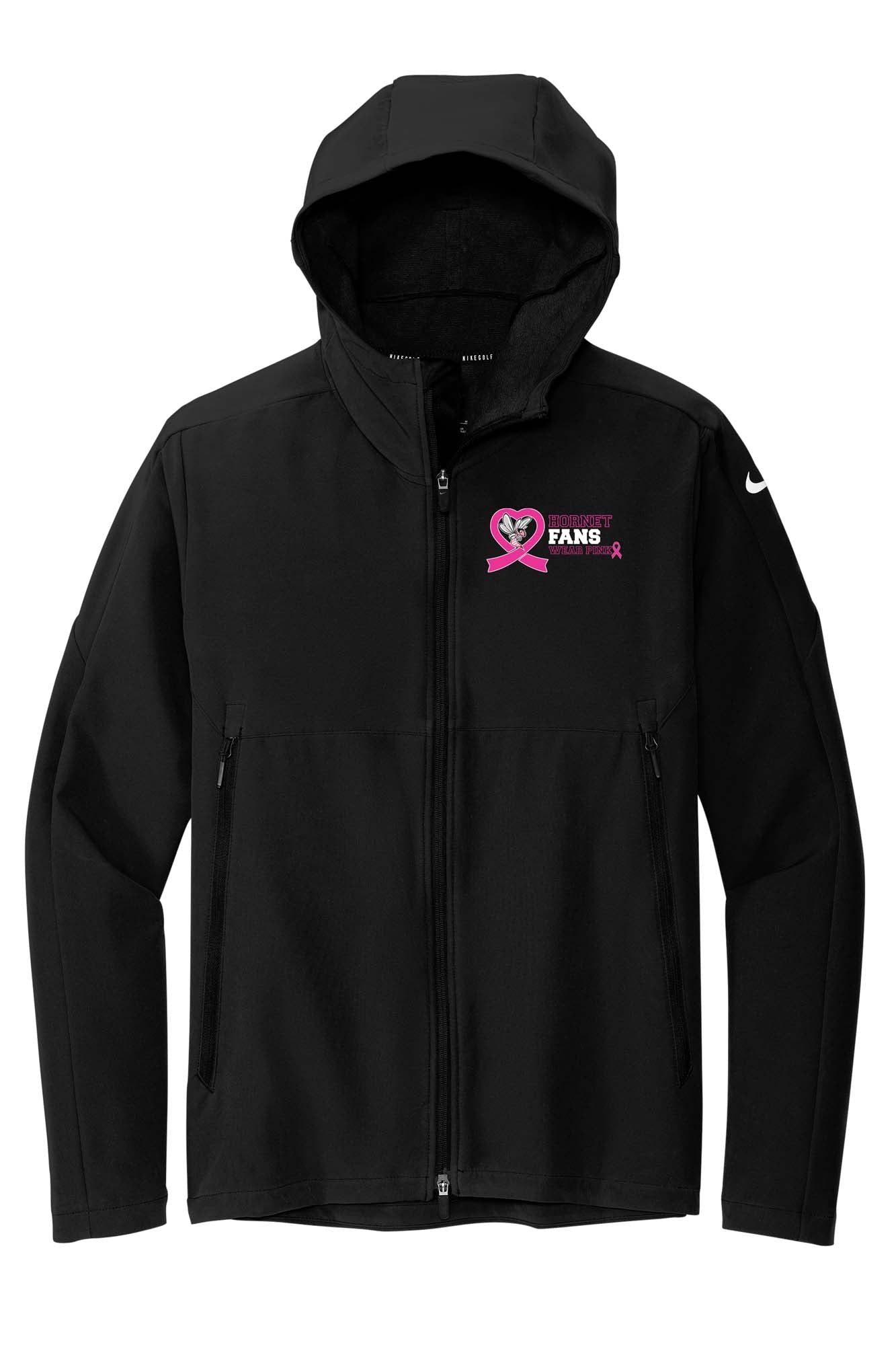 Hornet Fans Wear Pink - 2025 - Nike Club Full-Zip Hoodie