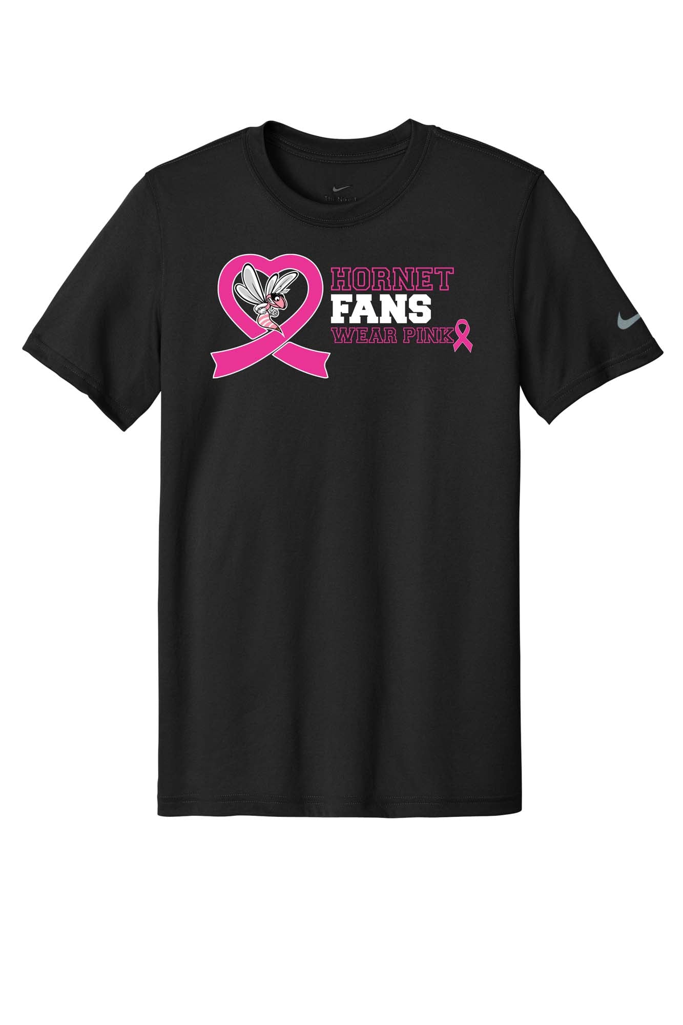 Hornet Fans Wear Pink - 2025 - Nike Tee