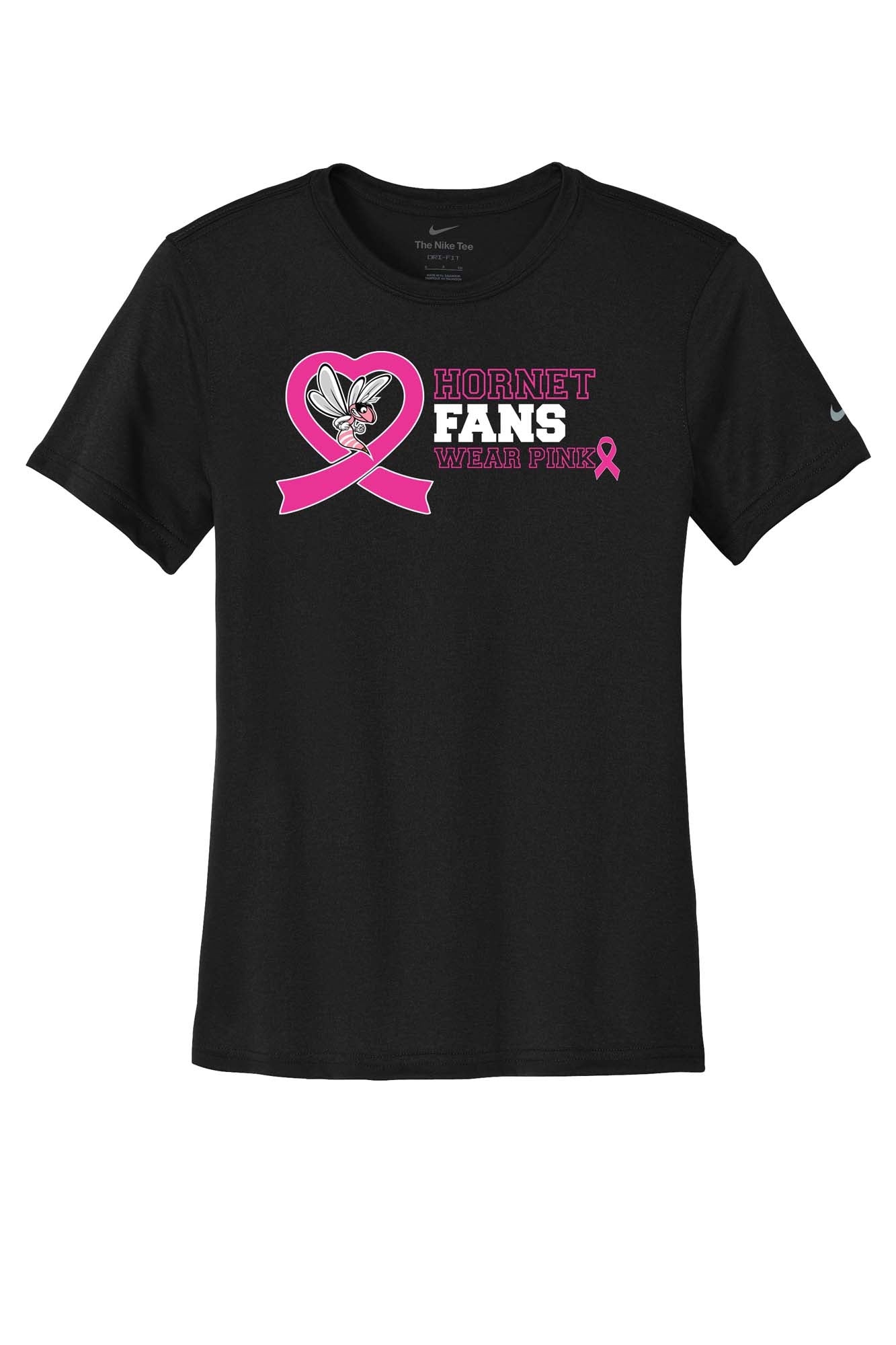 Hornet Fans Wear Pink - 2025 - Nike Tee