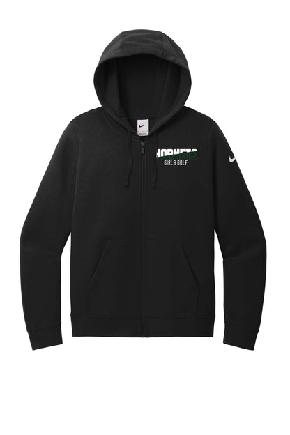 Hornets Girls Golf - 2025 - Nike Club Full-Zip Hoodie