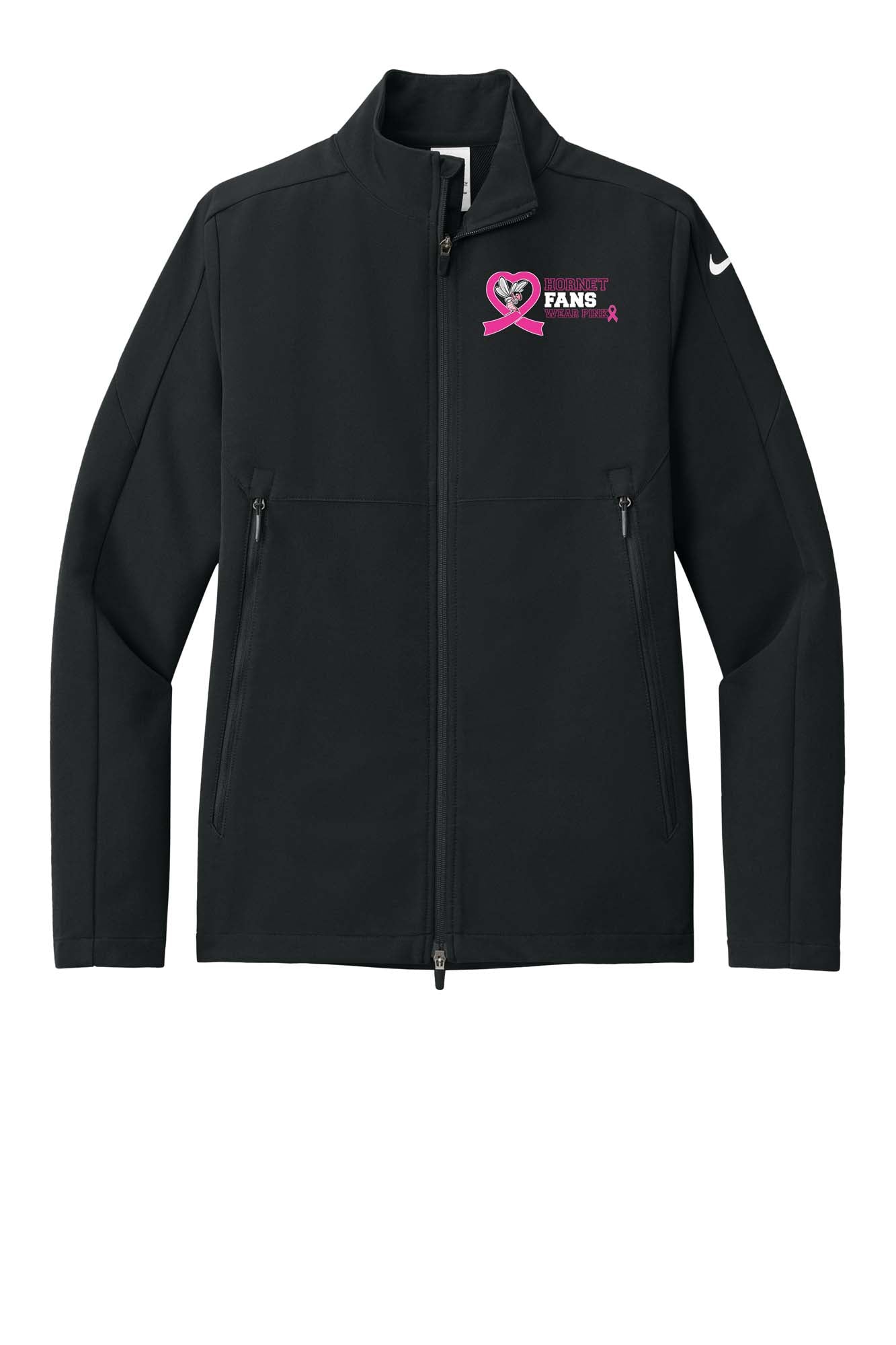 Hornet Fans Wear Pink - 2025 - Nike Full-Zip Soft Shell Jacket