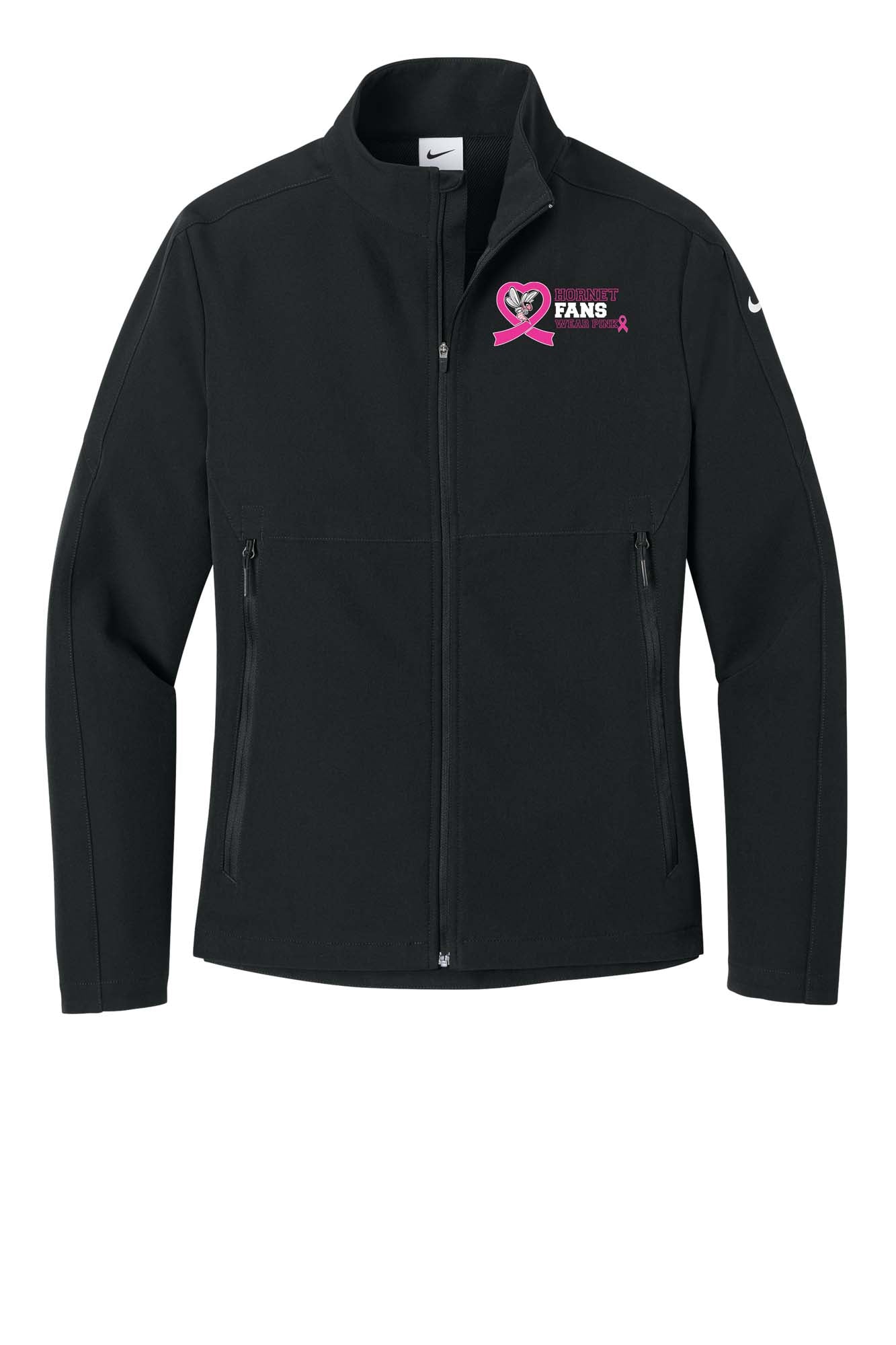 Hornet Fans Wear Pink - 2025 - Nike Full-Zip Soft Shell Jacket