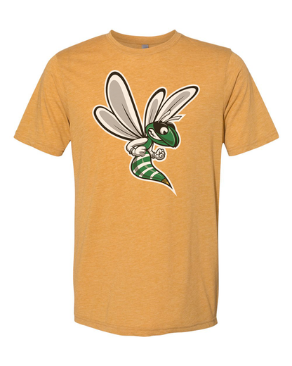 Williamston Hornet Mascot - Next Level - Heat Transferred - Adult Premium T-Shirt
