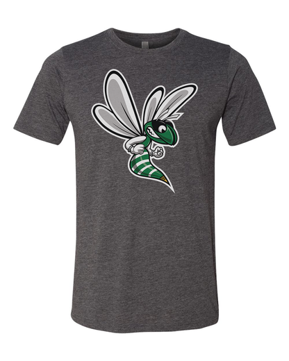 Williamston Hornet Mascot - Next Level - Heat Transferred - Adult Premium T-Shirt