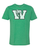 Williamston - White - W - Hornet Mascot - Next Level - Heat Transferred - Adult Premium T-Shirt