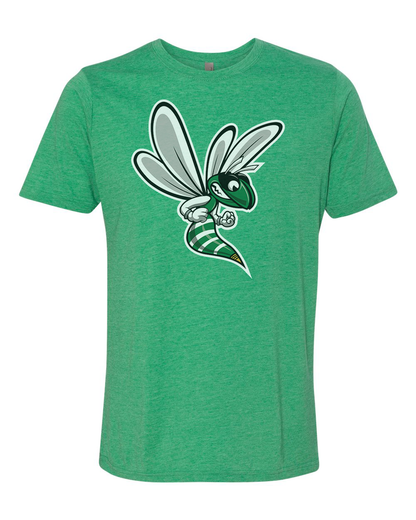 Williamston Hornet Mascot - Next Level - Heat Transferred - Adult Premium T-Shirt