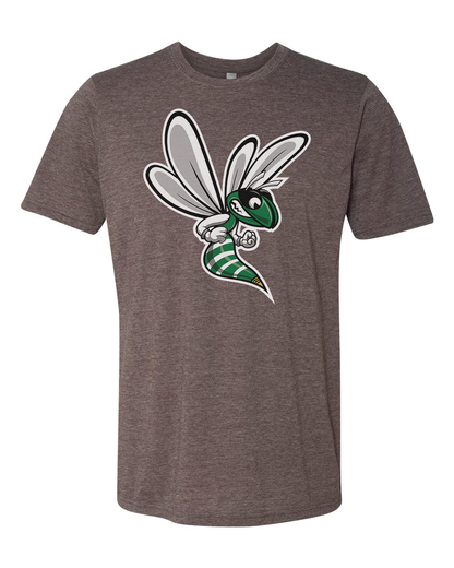 Williamston Hornet Mascot - Next Level - Heat Transferred - Adult Premium T-Shirt