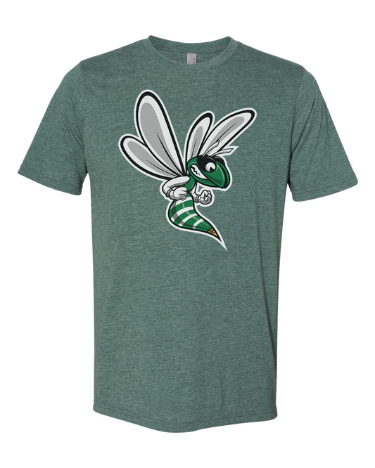 Williamston Hornet Mascot - Next Level - Heat Transferred - Adult Premium T-Shirt