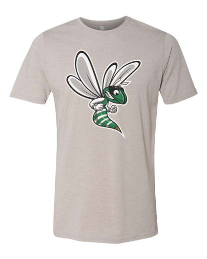 Williamston Hornet Mascot - Next Level - Heat Transferred - Adult Premium T-Shirt