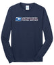 Michigan USPS - Navy - Adult Long Sleeve T-shirt