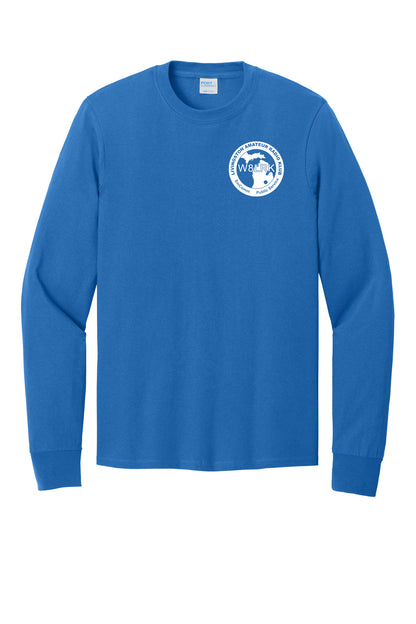 W8LRK - Royal Blue Long Sleeve T-shirt