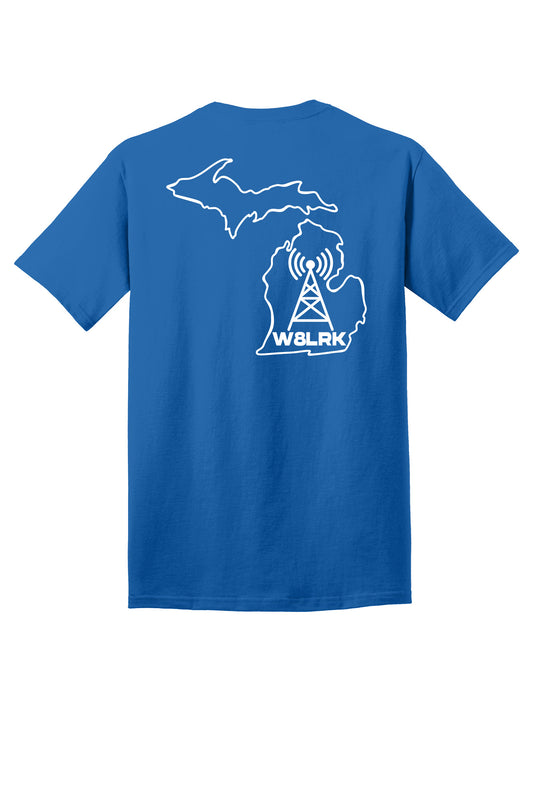 W8LRK - Royal Blue Pocket T-shirt