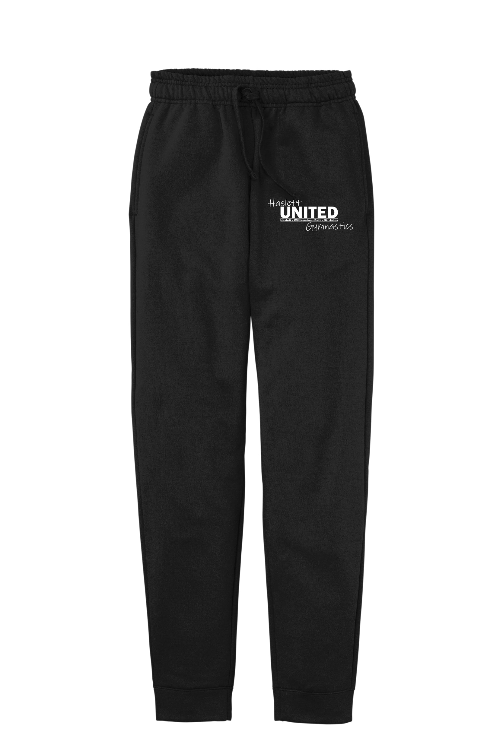 Haslett United Gymnastics - Adult Warmup Sweatpants