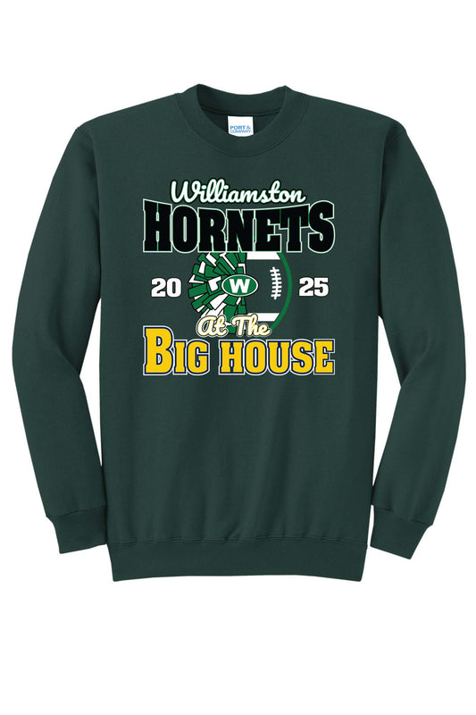 Williamston Hornets - Cheer - At the Big House - Sweatshirt