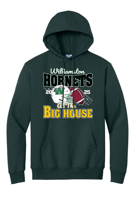 Williamston Hornets - Football - At the Big House - Hoodie