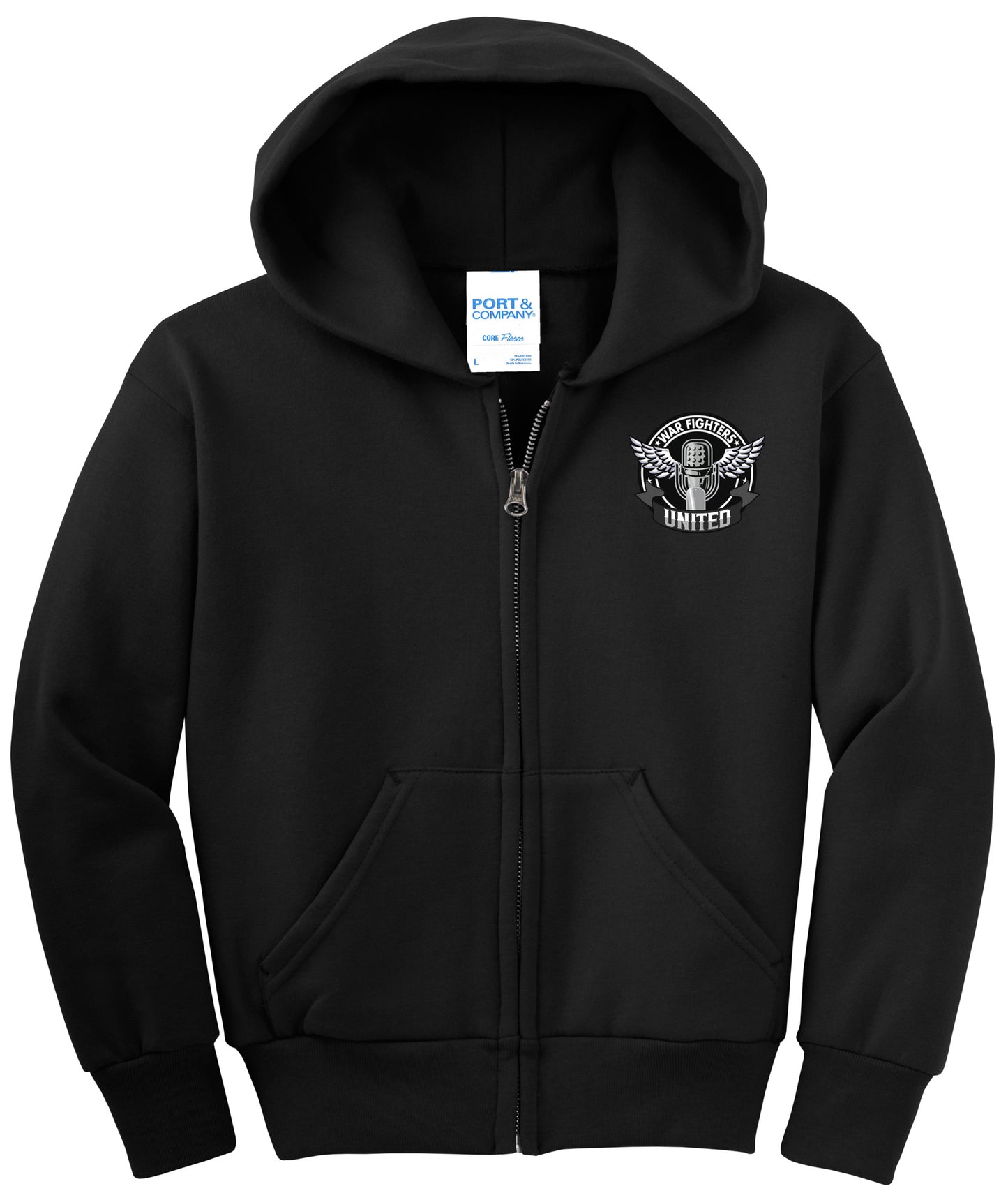 Warfighters United - Zip Up Hoodie